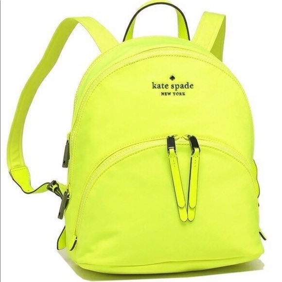 Kate Spade Backpack Radiant Yellow - Picture 1 of 13